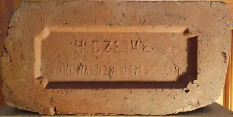 Značka H. CZEIKE KUNEWALD NEJTITSCHEIN